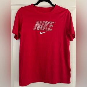 Nike Dri-FIT Boy’s Red Tee